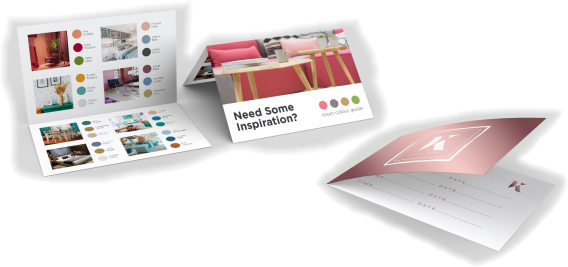 Folded Business Cards